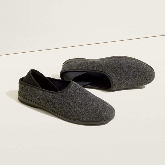 Jack Erwin Mott Lounge Shoes Dark Gray Size 10